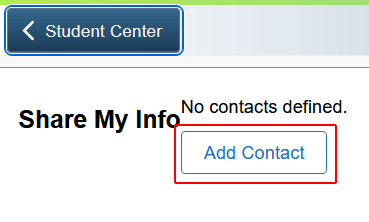 Share My Info: Add Contact