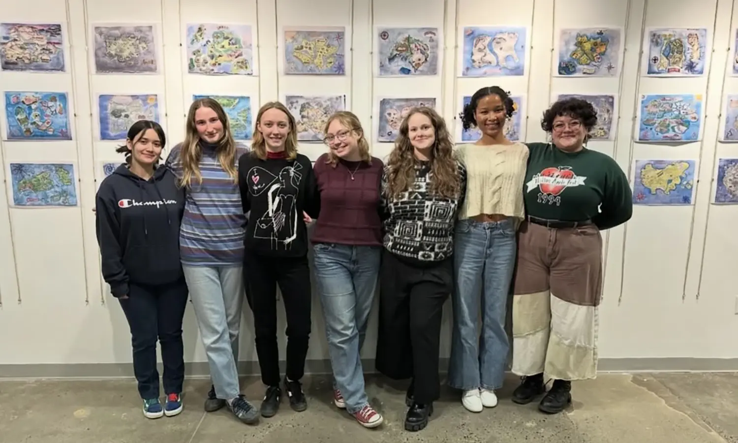 Mapping the Self: Sixty Islands by Sixty Students