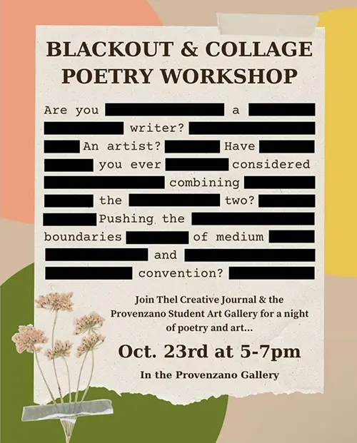 Blackout Poetry