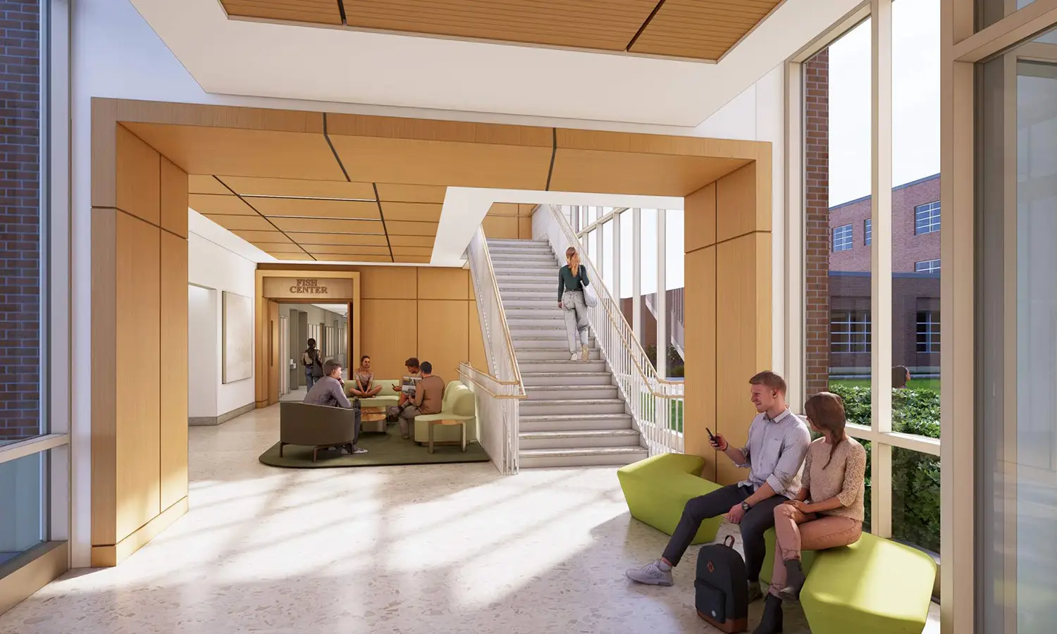 First Floor Lobby and Lounge View 2 